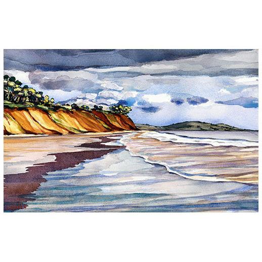 Butterfly Beach Cliffs Print Karin Shelton - Karin Shelton, The Santa Barbara Company - 2